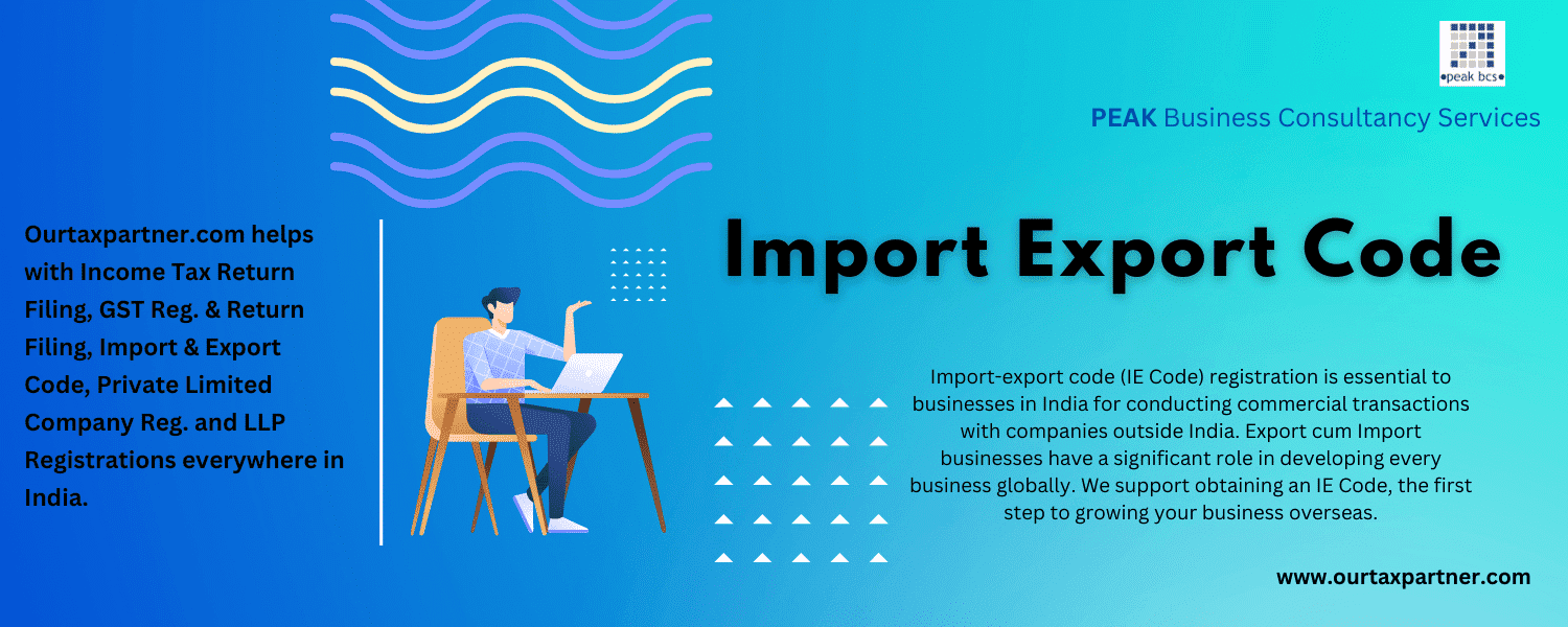 Import Export Code registration, IEC Code registration, Apply for Import Export Code ( IEC), Import Export Code shortly know as IEC