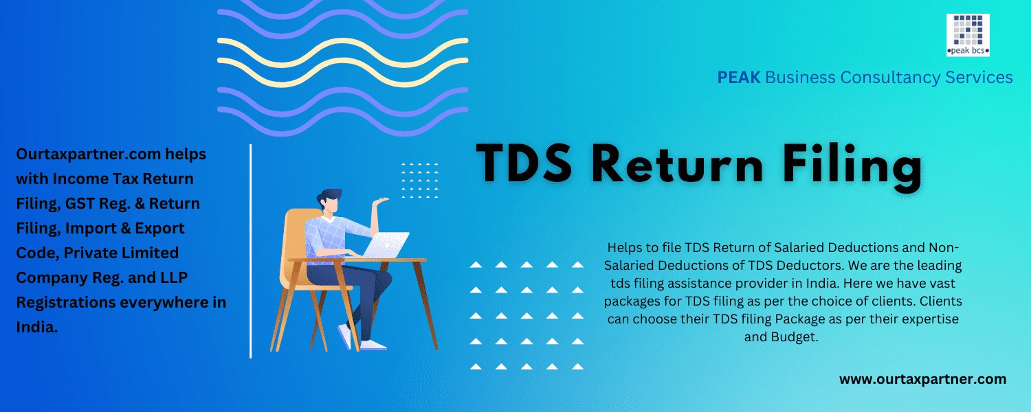 Helps to file TDS Return for Salaried and Non- Salaried Deductions, TDS return filing of 24 Q, 26 Q and 26 QB, online tds return filing